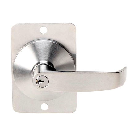 Tell Tell Cortland Satin Chrome Entry Lever 2 in. EX100005